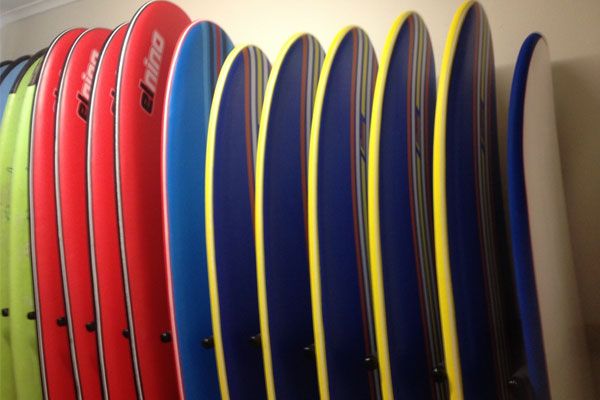 hire surfboard with Surf and Sun