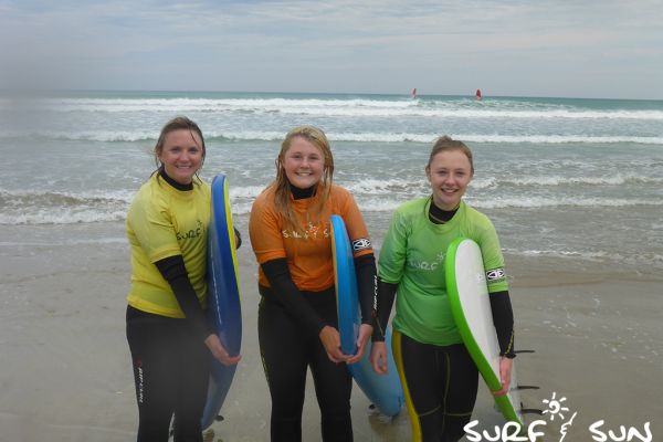 surf lessons Adelaide with teenage kids