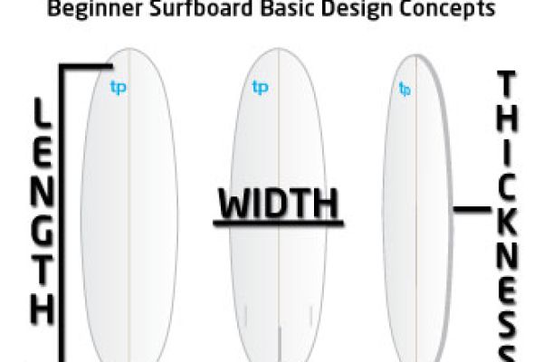 surfing board design concept