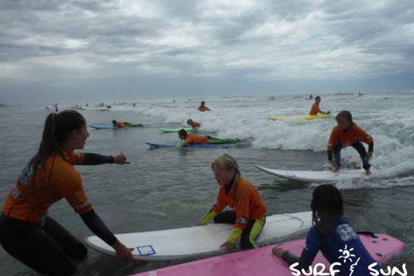 kids surfing lessons in Adelaide